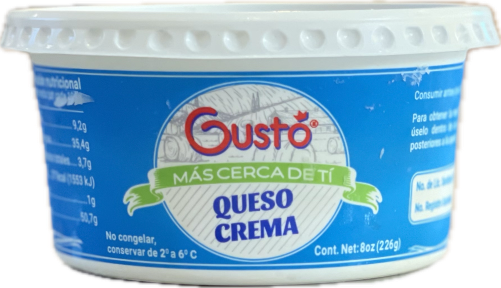 Queso Crema Gustó