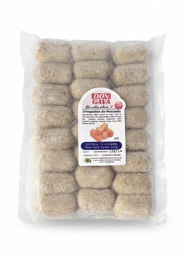 Croquetas Gava de Pescado (24u)