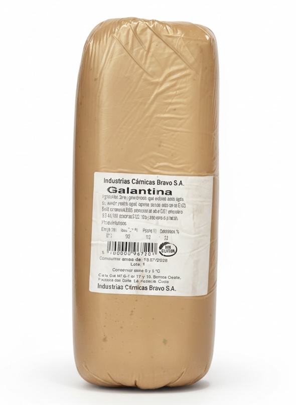 Jamón Galantina Bravo (1 Lb)