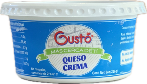 Queso Crema Gustó