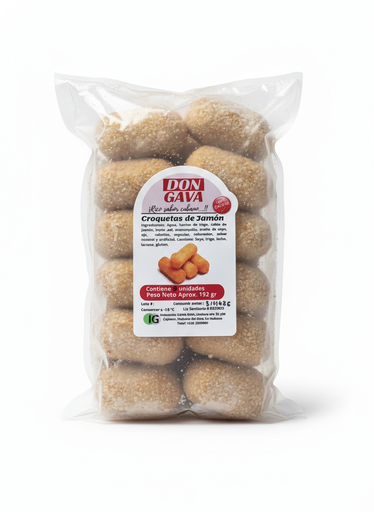 Croquetas Gava de Jamón (12u)